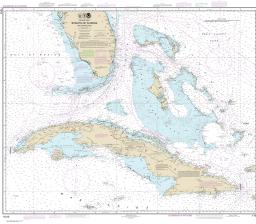 Ocean Depth Chart Bahamas