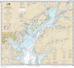 Chesapeake Nautical Chart
