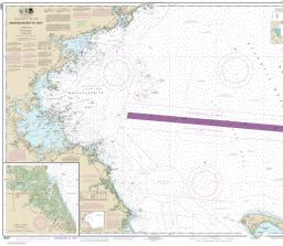 MapHouse NOAA Chart 13287 Saco Bay Vicinity 31.06 X 41.1 Paper Chart