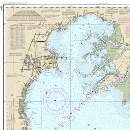 South Point to Round Lake 30.87 X 33.51 Paper Chart MapHouse NOAA Chart 14942 Lake Charlevoix;Charlevoix