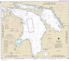 Lake Huron Water Depth Chart