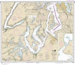 South Puget Sound Nautical Chart